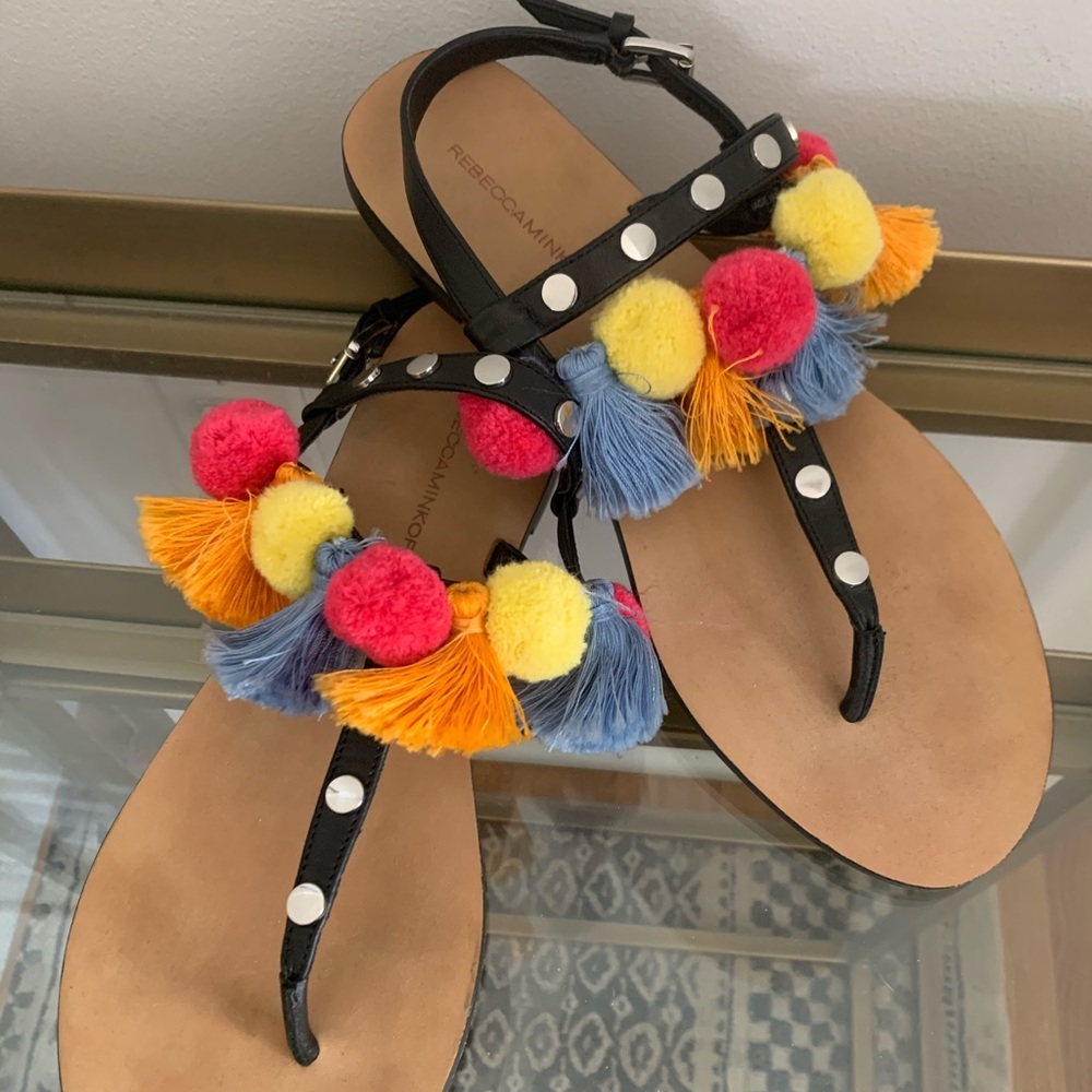 Rebecca Minkoff tassle sandal